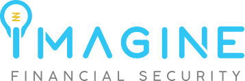 Imagine Financial Security logo with magnifying glass
