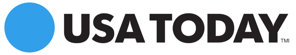 USA TODAY logo blue circle and text